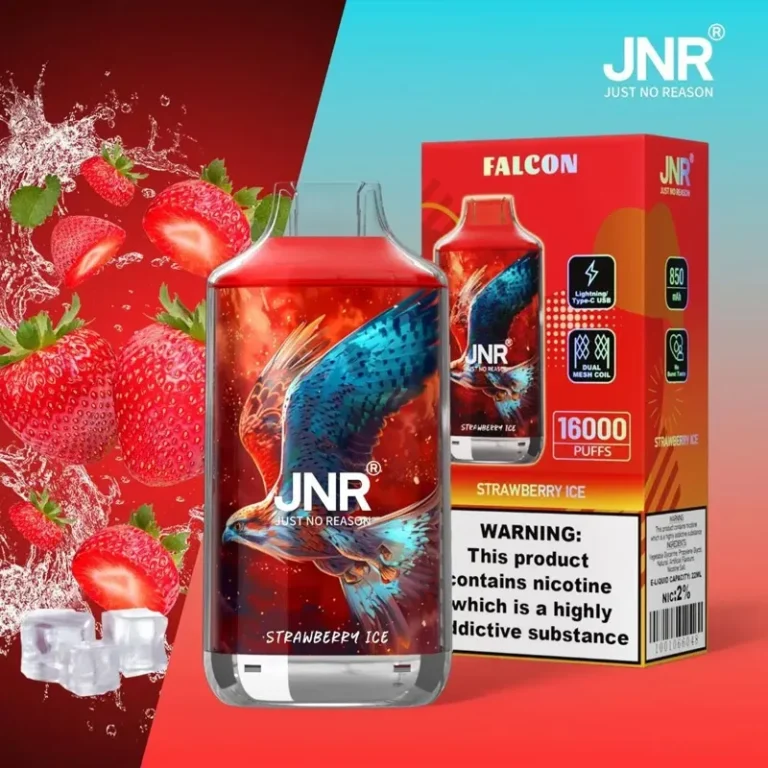 JNR Falcon 16000 — Strawberry Ice
