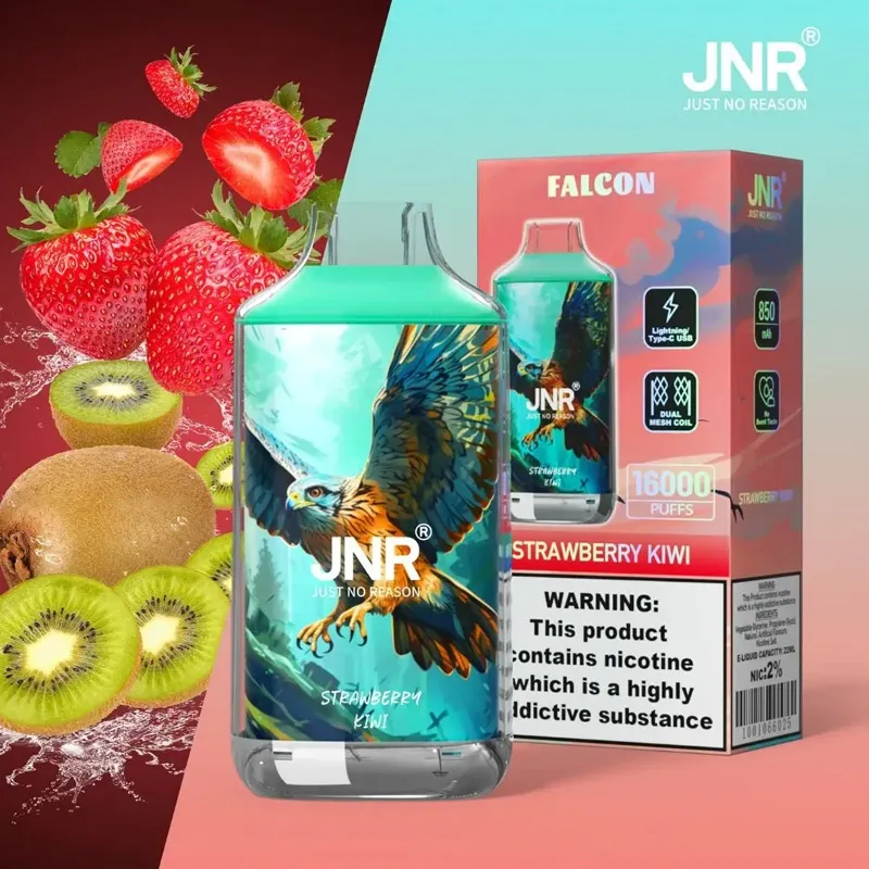 JNR Falcon 16000 saveur Strawberry Kiwi