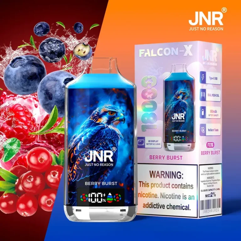 JNR Falcon X 18000 — Berry Burst