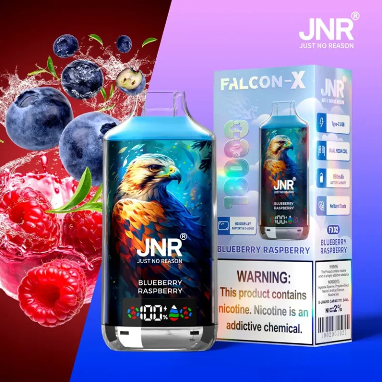 JNR Falcon X 18000 — Blueberry Raspberry