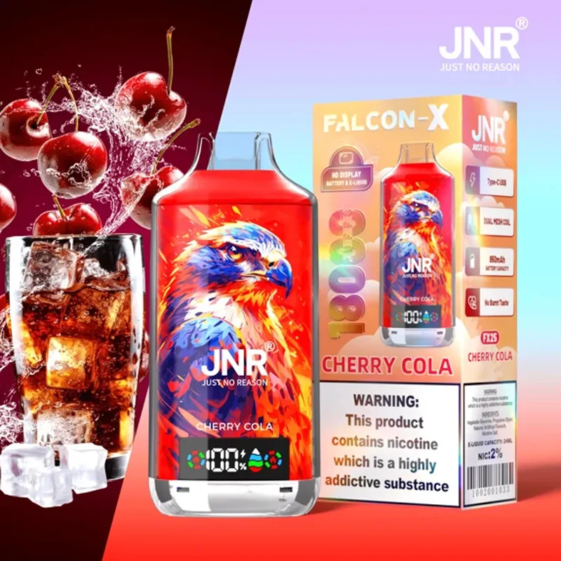 JNR Falcon X 18000 saveur Cherry Cola