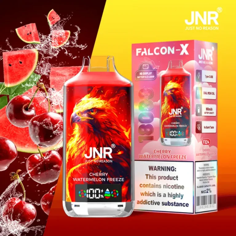 JNR Falcon X 18000 — Cherry Watermelon Freeze