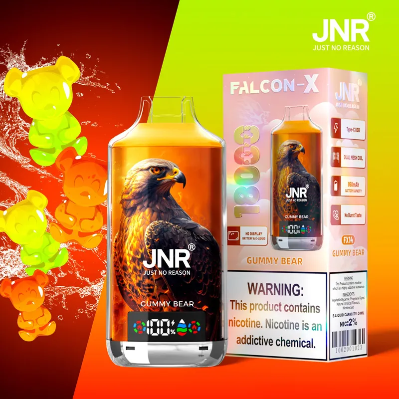 JNR Falcon X 18000 saveur Gummy Bear