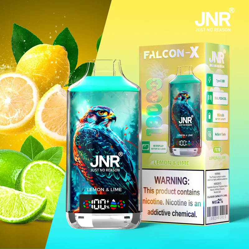 JNR Falcon X 18000 saveur Lemon & Lime