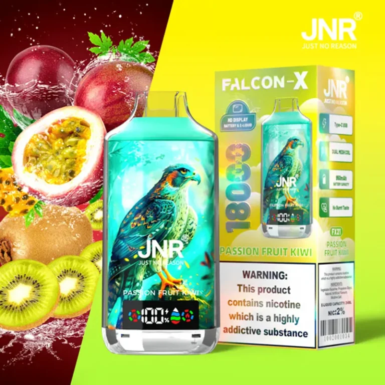 JNR Falcon X 18000 — Passion Fruit Kiwi