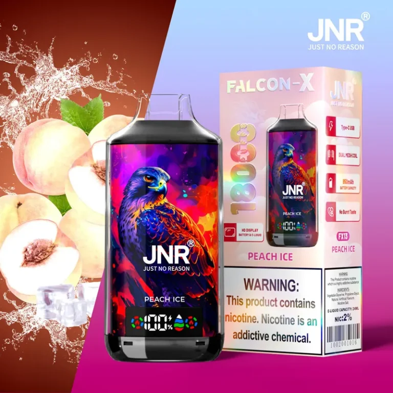 JNR Falcon X 18000 — Peach Ice