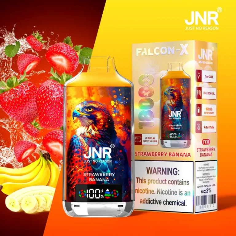 JNR Falcon X 18000 — Strawberry Banana