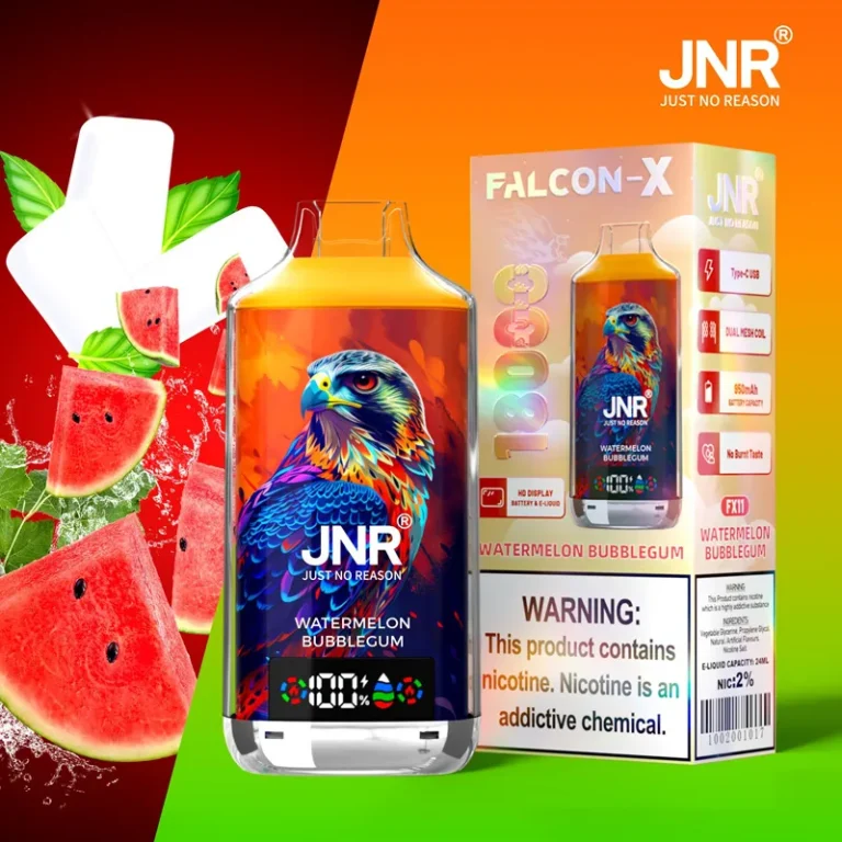 JNR Falcon X 18000 — Watermelon Bubblegum